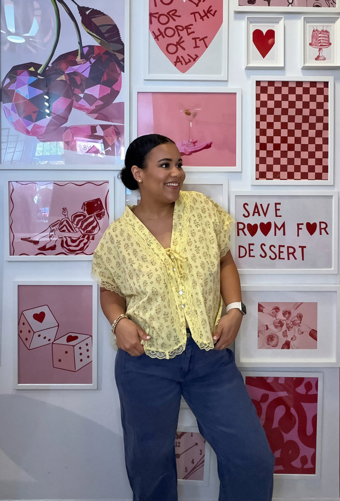 Carlotta Tie Front Blouse – Parker James